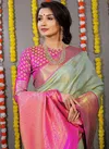 MS New Gola Tissue Kanchipuram Silk Designer Sarees Catalog
