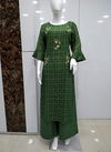 New Latest Casual Wear Kurtis Collection With Plazzo Stylish Hand Sleeves 