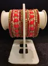 New Latest Designer Thread Work Bangles Set Collection