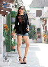 New Trendy Latest Designer Collection of Short Tops Embroidery Work 