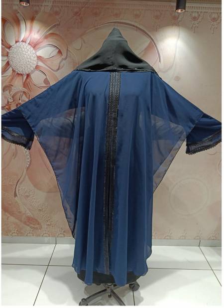 Nida Georgette 01 Heavy Fancy Wear New Abaya Collection