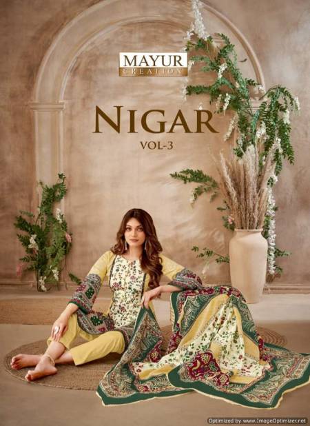 Nigar Vol 5 By Mayur Daily Wear Pure Cotton Dress Material Wholesale online
 Catalog