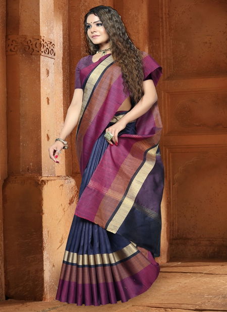 Niharika Silk 37 Latest Fancy Casual Wear Cotton Silk Sarees Collection Catalog