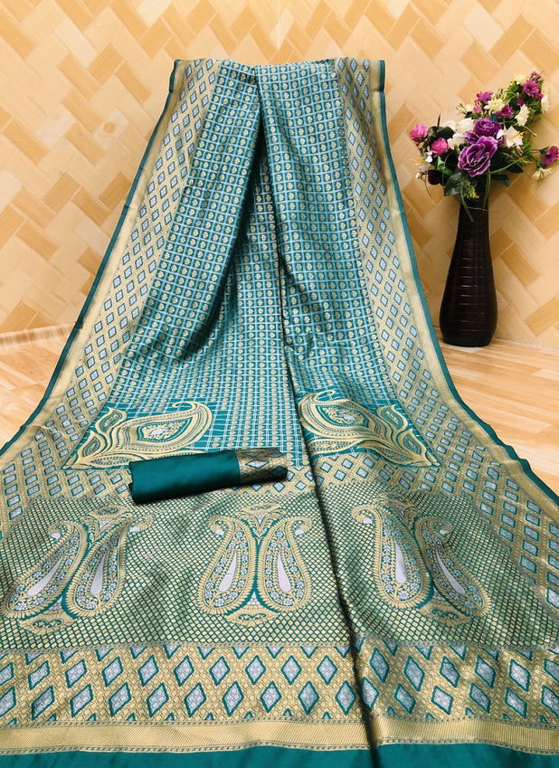 Niharika Silk 41 Latest Designer Wedding Wear Pure Banarasi jacquard Printed Saree Collection
