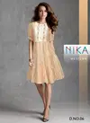 Nika Tunic Mirror Thread Work Cotton Western Party Wear Kurtis Wholesale Price In Surat