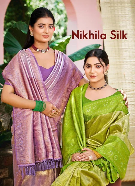 Nikhila Silk By Bunawat Kanjivaram Silk Occasion Wear Saree Orders In India