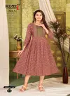 Nila By Deecee Feeding Flared Rayon Printed Kurtis Wholesale Shop In Surat
