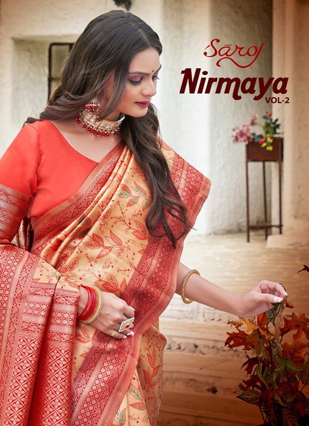Nirmaya Vol 2 By Saroj Soft Silk Designer Sarees Wholesale Price In Surat