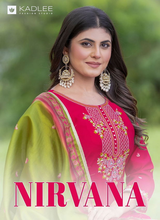 Nirvana By Kadlee Viscose Kurti With Bottom Dupatta Wholesale In India