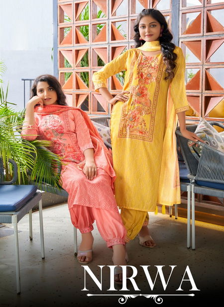 Nirwa Vol 1 By Parra Studio Afghani Kurti With Bottom Dupatta Catalog Catalog