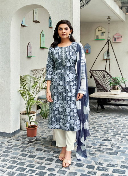 Nisha Vol 1 By Mystic 9 Printed Kurti With Bottom Dupatta Wholesale Shop In Surat

