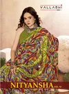 Nityansha Vol 10 By Vallabhi Georgette Printed Surat Saree Wholesale Market