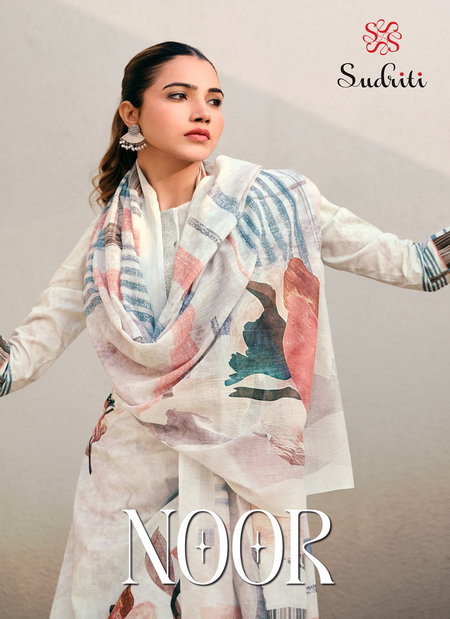 Noor By Sudriti Lawn Cotton Printed Designer Salwar Suits Exporters In India