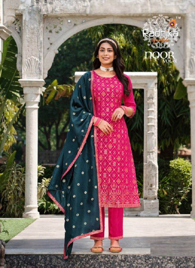 Noor Vol 1 By Radhika Readymade Salwar Suit Catalog