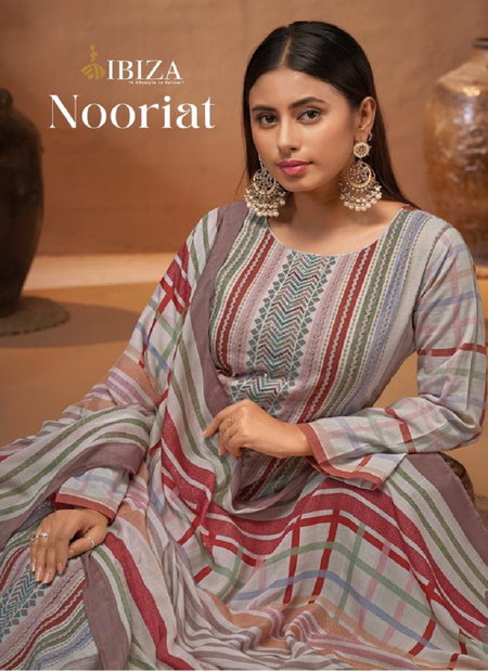 Nooria By Ibiza Pure Linen Cotton Printed Dress Material Wholesale Price In Surat