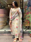 Nora By Lg Organza Kurti With Bottom Dupatta Wholesale Market In Surat