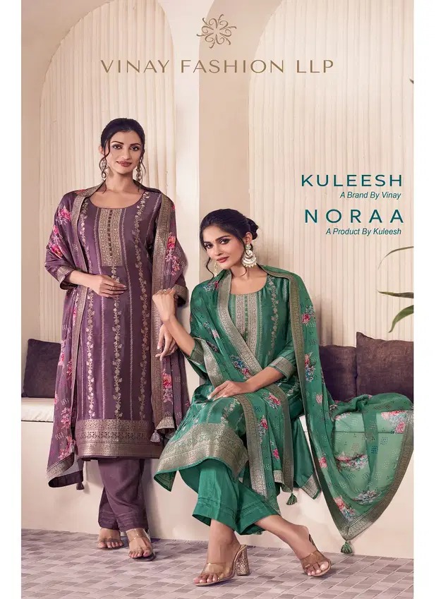 Noraa By Vinay Kuleesh Silk Designer Wholesale Salwar Suits Wholesale Price