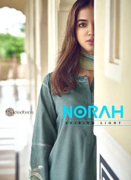 Norah By Sadhana Muslin Silk Digital Printed Salwar Kameez Wholesale Price In Surat Catalog