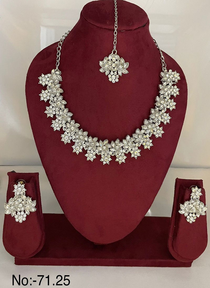 Nr Colour Diamond Designer Necklace Accessories Catalog
