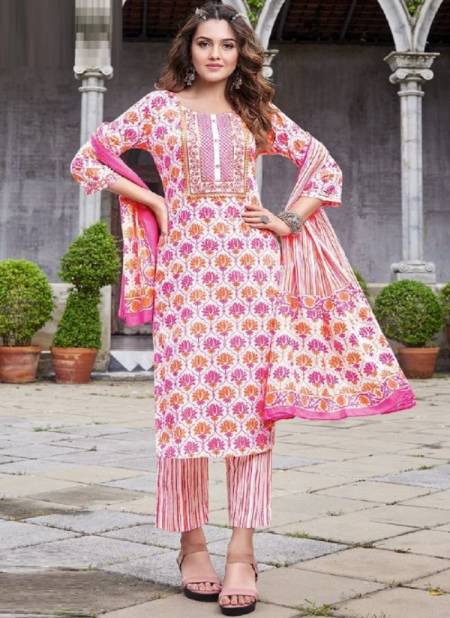 Odhani 4 Classy Exclusive Wear Wholesale Kurti With Pant And Dupatta Collection Catalog