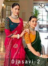 Ojasvi 2 By 5D Designer Jacquard Brasso Sarees Orders In India