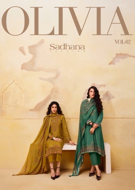 Olivia Vol 2 By Sadhana Milanz Cotton Printed Dress Material Exporters In India
