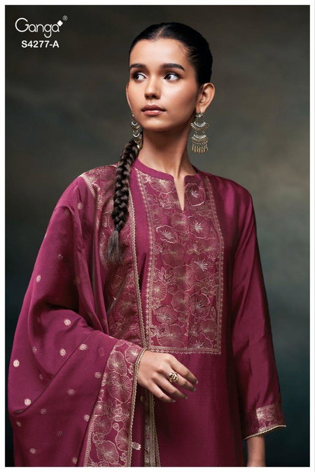 Orielle 4277 By Ganga Viscose Woven Wholesale Designer Salwar Suits In India