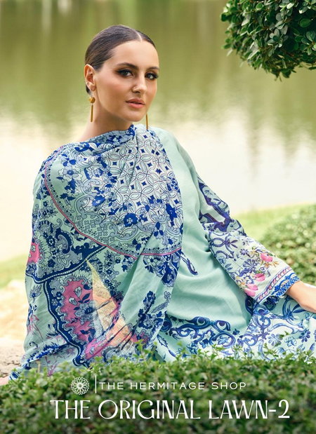 Original Lawn Vol 2 By The Hermitage Shop Wholesale Dress Material Suppliers In Mumbai