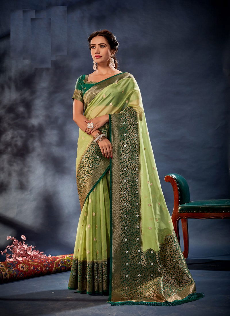 Orum By Rajpath Organza Party Wear Sarees Catalog