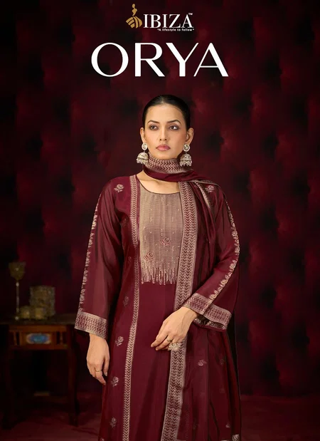 Orya By Ibiza Banglory Silk Designer Salwar Suits Wholesale Shop In Surat