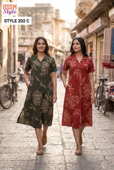 Ossm Style 202 A To C Rayon Combo Pack Size Set One Piece
