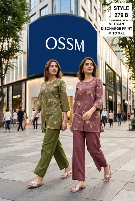 Ossm Style 279 A To D Vatican Combo Pack Size Set Co Ord Set

