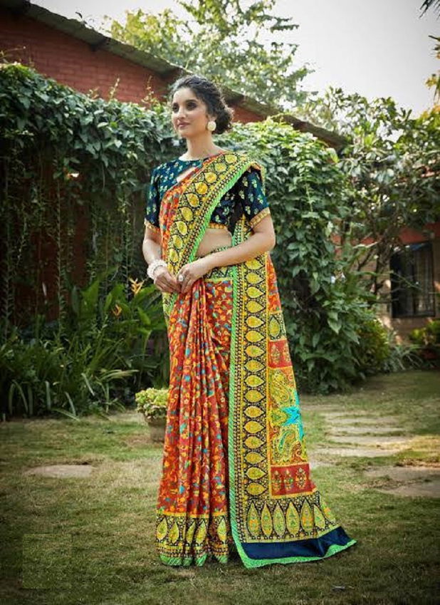 Ottapalam By Shvetambar 01-012 Printed Daily Wear Sarees Catalog