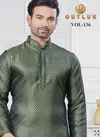 Outluk Vol 136 Jcaquard Silk Mens Wholesale Kurta Pajama Maunfacturers
