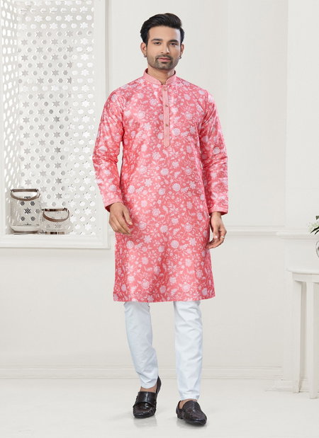Outluk Wedding Collection Vol 138 Silk Wholesale Mens Kurta Pajama Manufacturers
