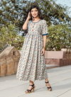 Paavi Kaarwan 4 Ethnic Wear Rayon Printed Anarkali Long Kurti Collection
