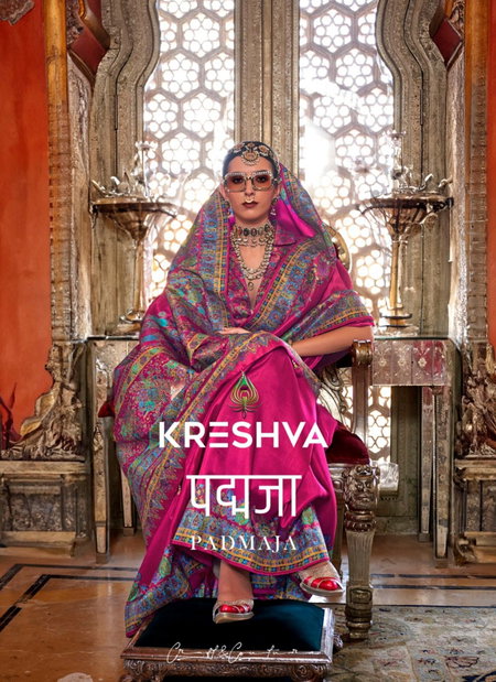 Padmaja By Kreshva Silk Printed Wholesale Sarees Wholesale In India