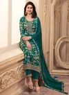 Pahal By Vinay Kuleesh Chinon Digital Printed Designer Salwar Kameez Wholesalers In Surat
