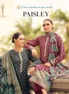 Paisely By The Hermitage Shop Viscose Lawn Dress Material Wholesale Market