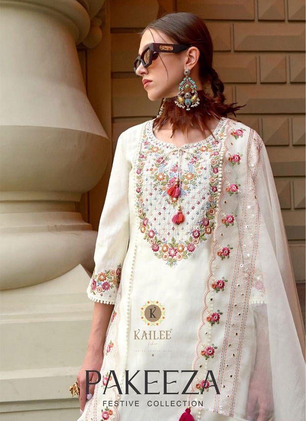 Pakeeza By Kailee Viscose Silk Designer Readymade Suits Wholesale Price In Surat
