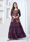 Pakh By Kf Party Wear One-Piece with Jacket Gown Catalog