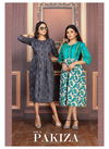 PAKIZA 6 New Collection Fancy Designer Regular Ethnic Wear Cotton Flex Print Anarkali Kurtis Collection