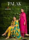 Palak By Rangoon Viscose Fancy Work Kurti With Bottom Dupatta Wholesale Price In Surat