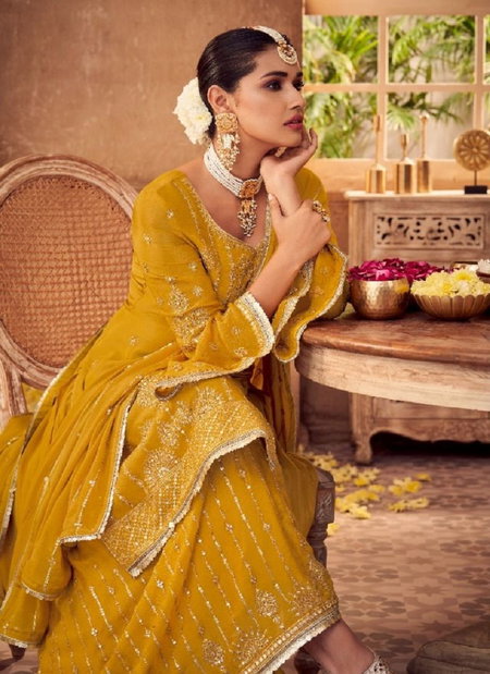 Palki Chinon Embroidery Bulk Readymade Suits Orders in India