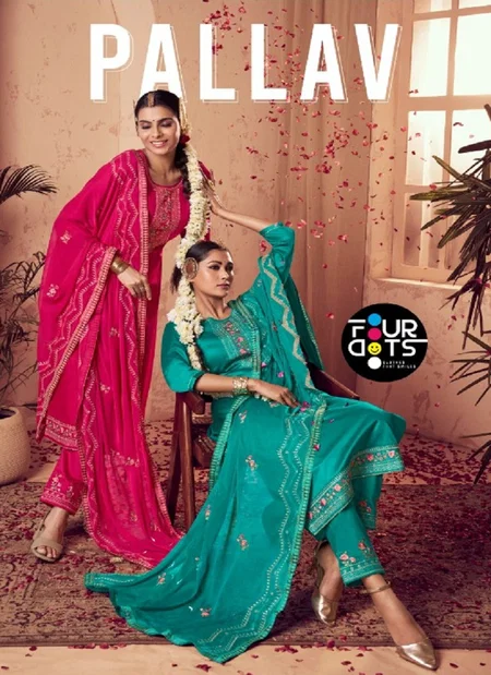 Pallav By Fourdots Bsy Jam Cotton Designer Wholesale Salwar Suits In India