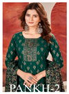 Pankh 2 Rayon Gold Printed Kurti With Dupatta Catalog