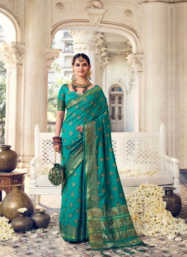 Pankh Ruchi Royal 1 New Designer Fancy Festive Wear Silk Saree Collection