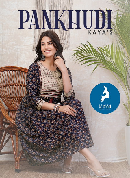 Pankhudi By Kaya Cotton Printed Designer Kurti Wholesale Market In Surat