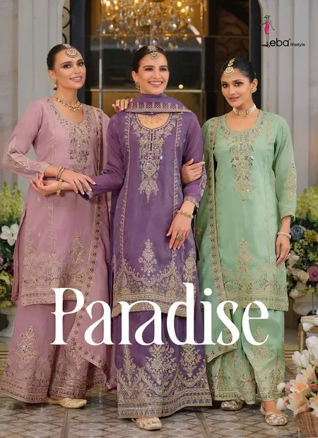 Paradise By Eba Shimmer Embroidery Wholesale Readymade Suits Suppliers In Mumbai