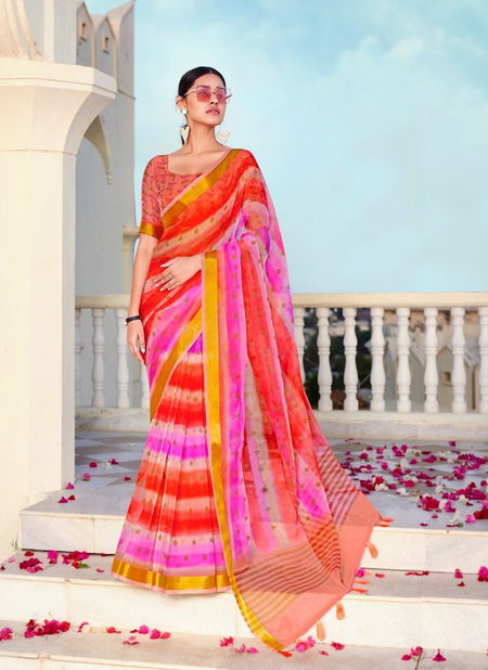 Paradise By Shreyans 01-09 Printed Sarees Catalog Catalog